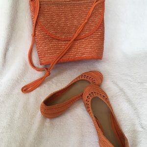 Handbag and matching shoes
